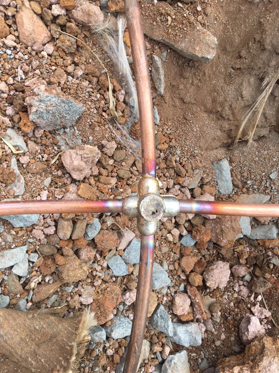 Earthing Exothermic Weld 2